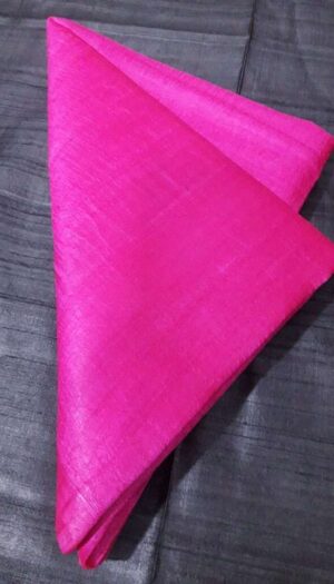 Pure Desi Tussar Silk Plan Fabric