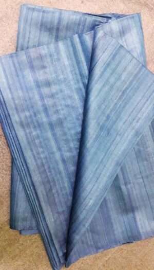 Pure Desi Tussar Silk Plan Fabric