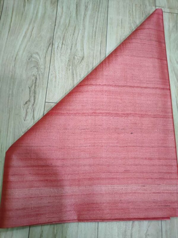 Pure Desi Tussar Silk Plan Fabric