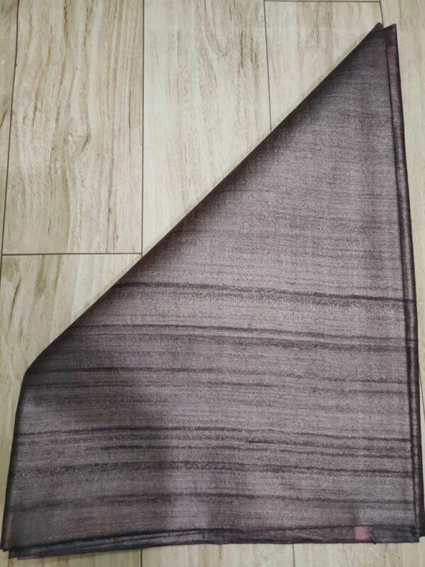 Pure Desi Tussar Silk Plan Fabric