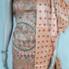 Latest Women's Khadi Silk Madhubani Print Dresses - Image 2