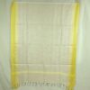 Khadi Cotton Temple Border Dupatta Pink - Image 3