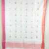 Pure Soft Cotton Weaving Designer  Dupatta White - Image 2