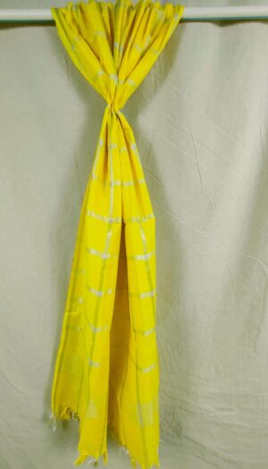 Pure Soft Cotton Weaving Designer  Dupatta White