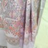Pure Handloom Khadi Silk Madhubani Print Salwar Kameez Dupatta Set-Purple - Image 4