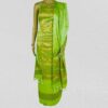 Pure Handloom Khadi Silk Madhubani Print Salwar Kameez Dupatta Set-Lemon Yellow - Image 4