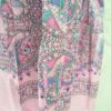 Pure Handloom Khadi Silk Madhubani Print Salwar Kameez Dupatta Set-Pink - Image 3