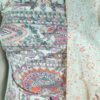 Pure Handloom Khadi Silk Madhubani Print Salwar Kameez Dupatta Set-Beige - Image 4