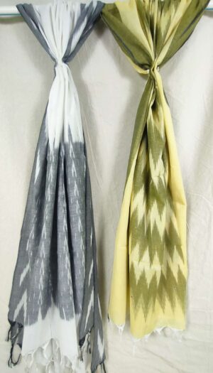 Pure Ickat Cotton Weving Dupatta