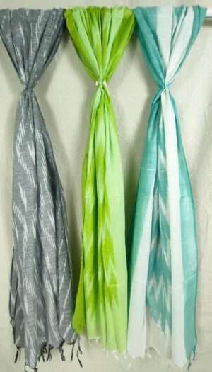 Pure Ickat Cotton Weving Dupatta