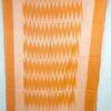 Pure Ickat Cotton Weving Dupatta- Orange - Image 2