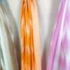 Pure Ickat Cotton Weving Dupatta- Orange - Image 2