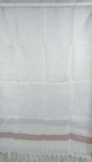 Pure Khadi Linen Dupatta
