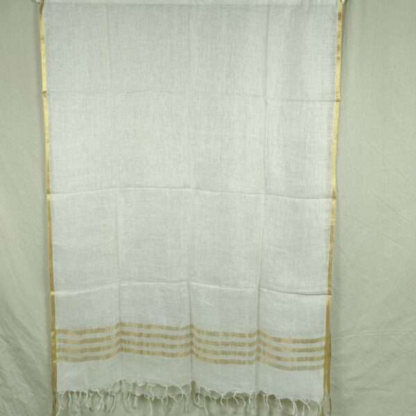 Pure Khadi Linen Dupatta
