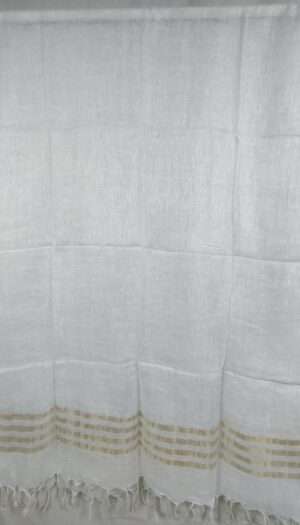 Pure Khadi Linen Dupatta