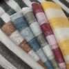 Pure Khadi Linen Multi Color  Dupatta - Image 2