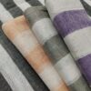 Pure Khadi Linen Multi Color  Dupatta - Image 2