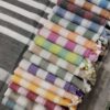 Pure Khadi Linen Multi Color  Dupatta - Image 2