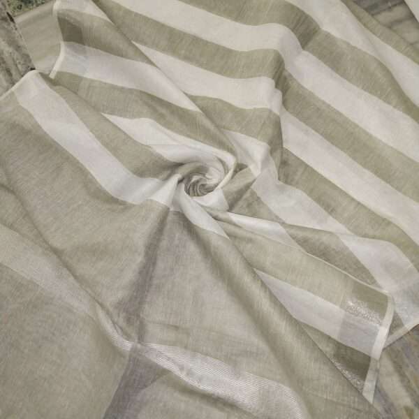Pure Khadi Linen Multi Color  Dupatta