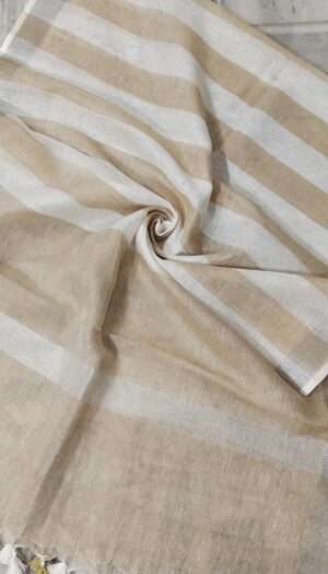 Pure Khadi Linen Multi Color  Dupatta