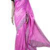 Tassar Desi Silk Hand Cut Work Emboidery Saree - Image 2