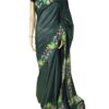 Tassar Khadi Silk Hand Cut Work Emboidery Saree - Image 3
