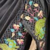 Tassar Khadi Silk Hand Cut Work Emboidery Saree - Image 4