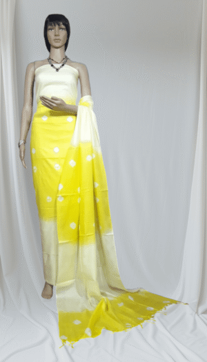 Cotton Silk Sibori Dying Dress Material for Women