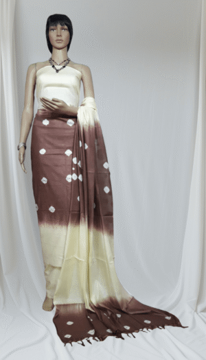 Cotton Silk Sibori Dying Dress Material for Women