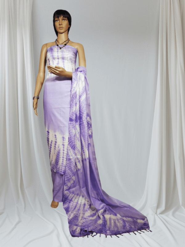 Cotton Silk Sibori Dying Dress Material for Women