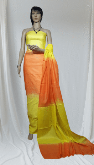 Cotton Silk Sibori Dying Dress Material for Women