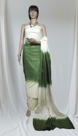 Cotton Silk Sibori Dying Dress Material for Women